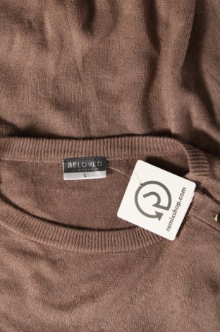 Γυναικείο πουλόβερ Beloved, Μέγεθος L, Χρώμα  Μπέζ, Τιμή 9,33 €