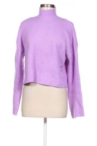 Дамски пуловер Bershka, Размер S, Цвят Лилав, Цена 15,08 лв.