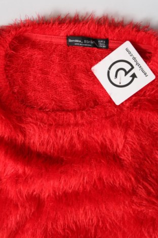 Damenpullover Bershka, Größe L, Farbe Rot, Preis € 11,10