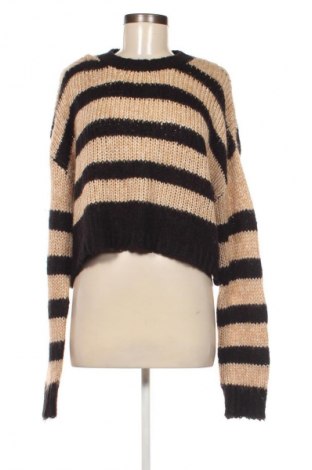 Дамски пуловер Bershka, Размер XL, Цвят Многоцветен, Цена 16,52 лв.