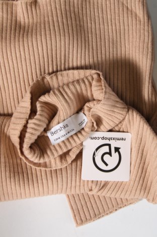 Дамски пуловер Bershka, Размер M, Цвят Бежов, Цена 15,08 лв.