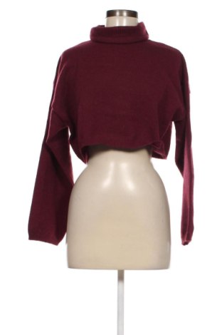 Дамски пуловер Bershka, Размер S, Цвят Червен, Цена 15,95 лв.