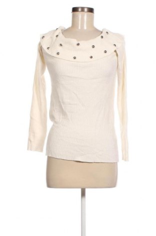 Дамски пуловер Body Flirt, Размер M, Цвят Бял, Цена 15,08 лв.