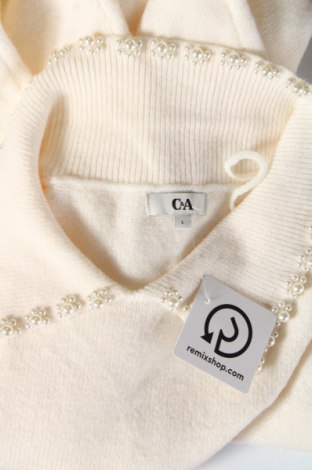 Дамски пуловер C&A, Размер L, Цвят Екрю, Цена 16,53 лв.