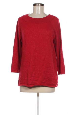 Дамски пуловер Cable & Gauge, Размер XL, Цвят Червен, Цена 18,85 лв.