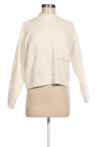 Γυναικείο πουλόβερ Calvin Klein Jeans, Μέγεθος L, Χρώμα Εκρού, Τιμή 50,72 €