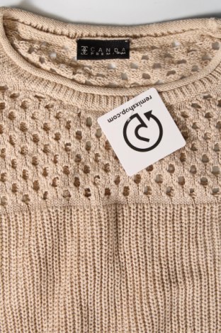 Γυναικείο πουλόβερ Canda, Μέγεθος L, Χρώμα  Μπέζ, Τιμή 9,33 €