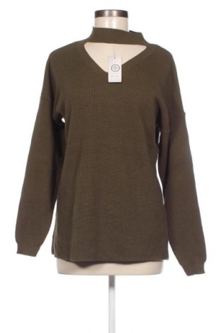 Дамски пуловер Chip & Pepper, Размер M, Цвят Зелен, Цена 48,36 лв.