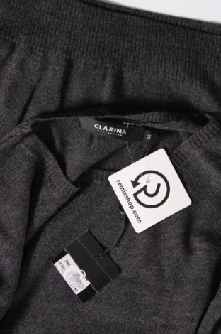 Дамски пуловер Clarina Collection, Размер XL, Цвят Сив, Цена 25,30 лв.
