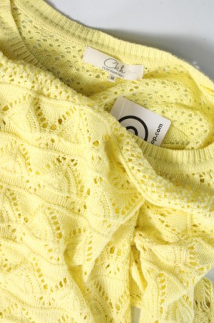 Дамски пуловер Clockhouse, Размер M, Цвят Жълт, Цена 15,08 лв.