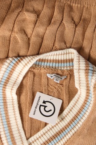 Дамски пуловер Clockhouse, Размер XL, Цвят Бежов, Цена 18,85 лв.