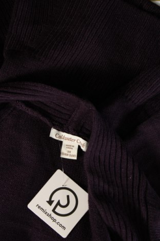 Дамски пуловер Coldwater Creek, Размер 3XL, Цвят Лилав, Цена 30,75 лв.