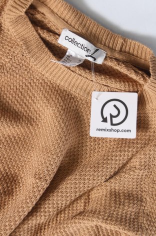 Дамски пуловер Collection L, Размер M, Цвят Бежов, Цена 15,95 лв.