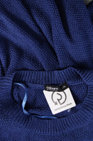 Дамски пуловер Colours Of The World, Размер L, Цвят Син, Цена 15,08 лв.