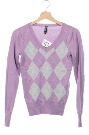 Дамски пуловер Colours Of The World, Размер XS, Цвят Лилав, Цена 29,01 лв.