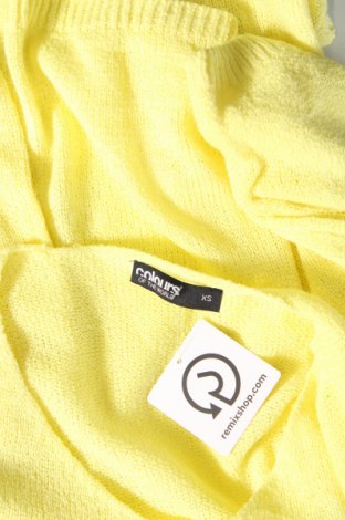 Дамски пуловер Colours Of The World, Размер XS, Цвят Жълт, Цена 15,08 лв.