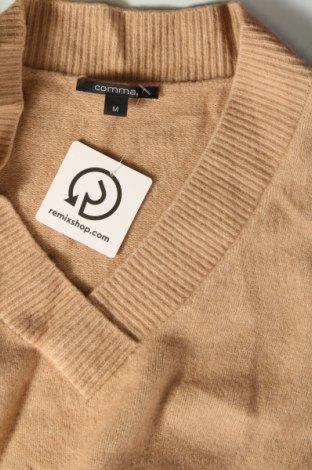 Дамски пуловер Comma,, Размер M, Цвят Бежов, Цена 31,00 лв.