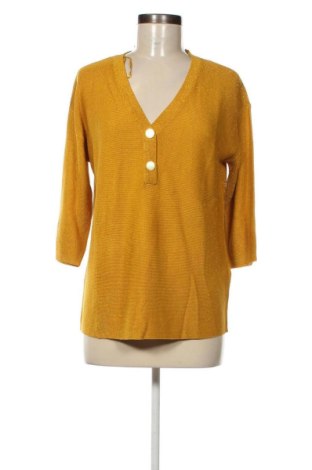 Γυναικείο πουλόβερ Cortefiel, Μέγεθος M, Χρώμα Κίτρινο, Τιμή 27,33 €