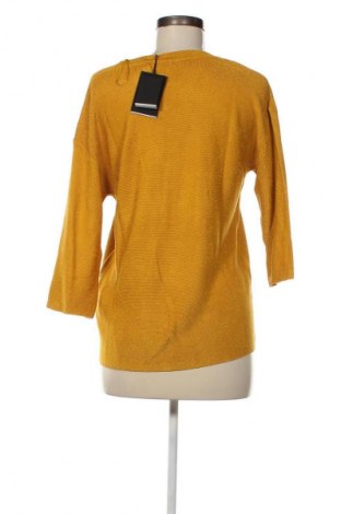 Дамски пуловер Cortefiel, Размер M, Цвят Жълт, Цена 55,80 лв.