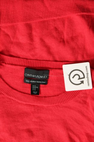 Дамски пуловер Cynthia Rowley, Размер XL, Цвят Розов, Цена 72,00 лв.