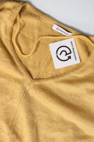 Damenpullover Damart, Größe L, Farbe Gelb, Preis 11,10 €
