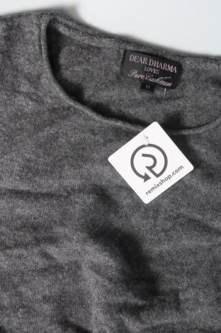 Γυναικείο πουλόβερ Dear Dharma, Μέγεθος M, Χρώμα Γκρί, Τιμή 25,36 €
