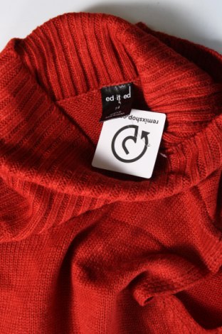 Дамски пуловер Ed.it.ed, Размер L, Цвят Оранжев, Цена 13,05 лв.