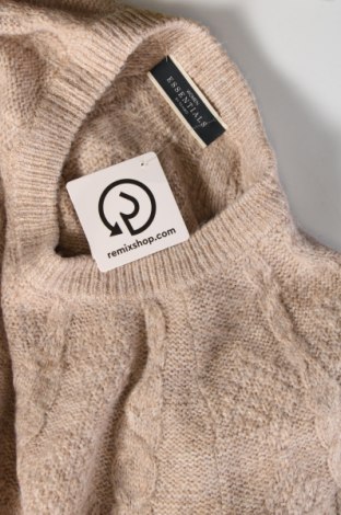 Дамски пуловер Essentials, Размер XL, Цвят Кафяв, Цена 17,98 лв.