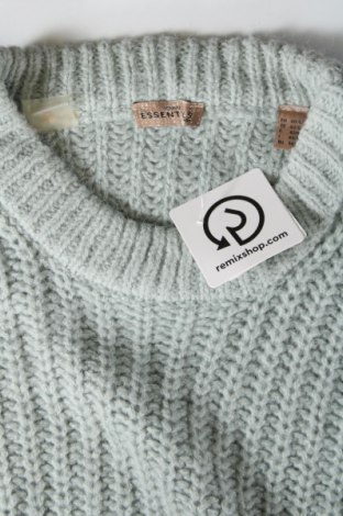 Дамски пуловер Essentials by Tchibo, Размер L, Цвят Зелен, Цена 15,95 лв.