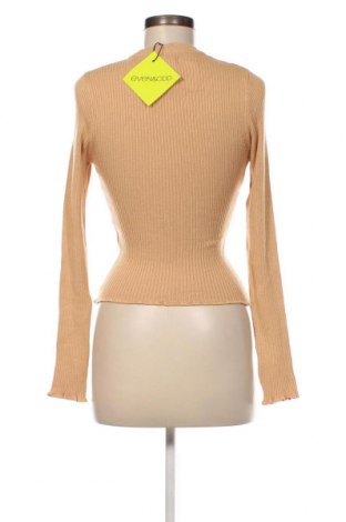 Γυναικείο πουλόβερ Even&Odd, Μέγεθος S, Χρώμα Καφέ, Τιμή 9,48 €