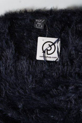 Γυναικείο πουλόβερ F&F, Μέγεθος S, Χρώμα Μπλέ, Τιμή 9,33 €