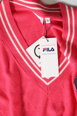 Дамски пуловер FILA, Размер L, Цвят Розов, Цена 91,00 лв.