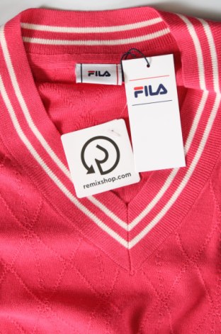 Дамски пуловер FILA, Размер XS, Цвят Розов, Цена 91,00 лв.