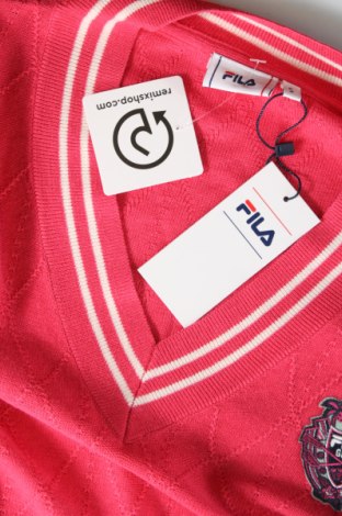 Дамски пуловер FILA, Размер S, Цвят Розов, Цена 91,00 лв.
