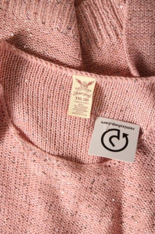 Γυναικείο πουλόβερ Faded Glory, Μέγεθος XXL, Χρώμα Ρόζ , Τιμή 11,66 €