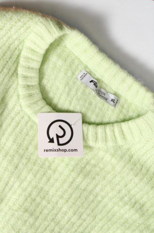 Γυναικείο πουλόβερ Fb Sister, Μέγεθος XL, Χρώμα Πράσινο, Τιμή 11,66 €