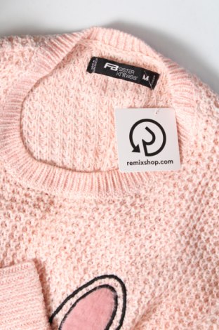 Дамски пуловер Fb Sister, Размер M, Цвят Розов, Цена 15,08 лв.
