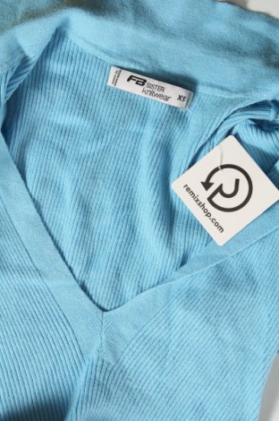 Γυναικείο πουλόβερ Fb Sister, Μέγεθος XS, Χρώμα Μπλέ, Τιμή 4,70 €