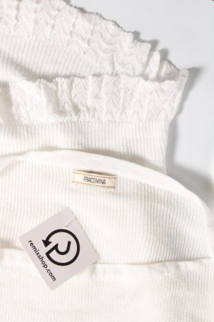 Γυναικείο πουλόβερ Fracomina, Μέγεθος M, Χρώμα Λευκό, Τιμή 21,09 €