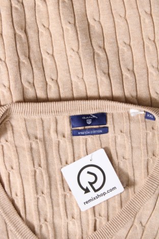 Γυναικείο πουλόβερ Gant, Μέγεθος XXL, Χρώμα  Μπέζ, Τιμή 59,38 €