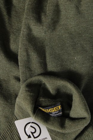 Дамски пуловер Geiger, Размер L, Цвят Зелен, Цена 15,95 лв.