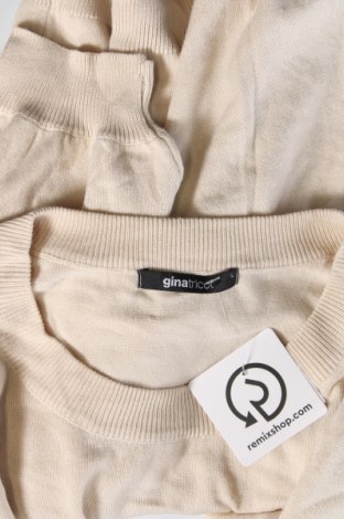 Γυναικείο πουλόβερ Gina Tricot, Μέγεθος L, Χρώμα  Μπέζ, Τιμή 8,68 €