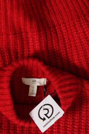 Pulover de femei H&M, Mărime XS, Culoare Roșu, Preț 44,40 Lei