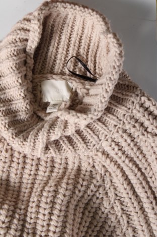 Дамски пуловер H&M, Размер S, Цвят Бежов, Цена 16,53 лв.
