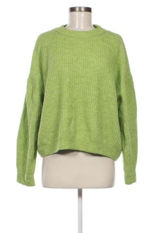 Дамски пуловер H&M, Размер L, Цвят Зелен, Цена 15,08 лв.