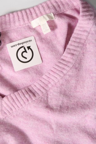 Дамски пуловер H&M, Размер S, Цвят Розов, Цена 15,08 лв.