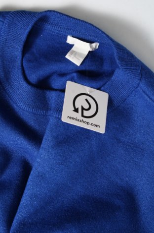 Pulover de femei H&M, Mărime L, Culoare Albastru, Preț 52,46 Lei