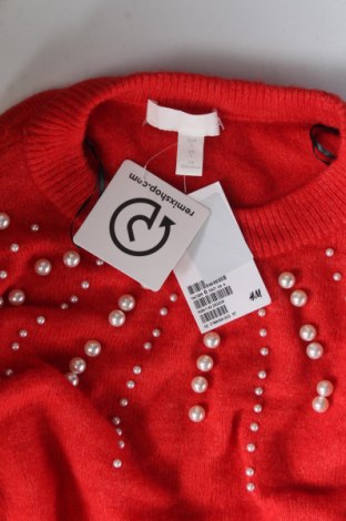 Dámský svetr H&M, Velikost L, Barva Červená, Cena  254,00 Kč