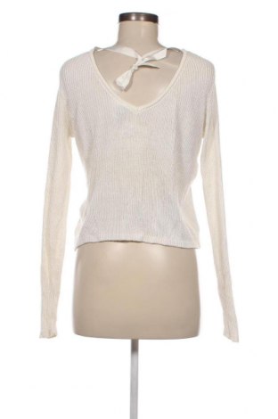 Дамски пуловер H&M Divided, Размер S, Цвят Бял, Цена 16,54 лв.