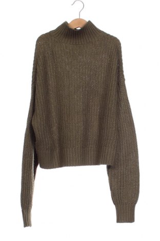 Дамски пуловер H&M Divided, Размер XS, Цвят Зелен, Цена 16,53 лв.